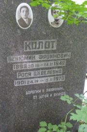 Колот Венюмин Фроимович, Москва, Востряковское кладбище